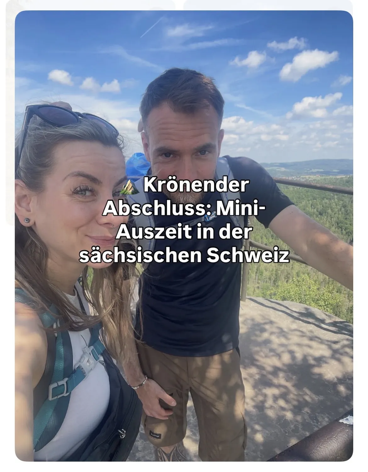 Auszeit von Jenna von Thäne in der Sächsischen Schweiz
