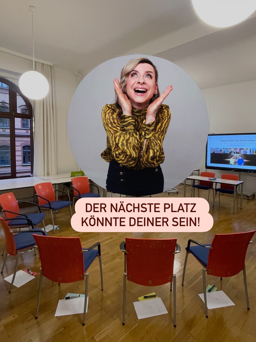 Posting-Motiv zum VHS-Kurs mit freiem Platz im Kursraum